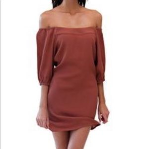 🌿 Flynn Skye Hampton Mini Dress in Saffron